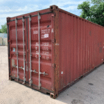 20′ x 8′ x 8.5′ Tall –Used Shipping / Storage Container-Wind and Watertight – Bricks | Tall Used Shipping Container